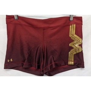 2016 Under Armour Women Alter Ego Wonder Woman  HeatGear  Compression Shorts XL